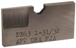 APT - 1-31/32 Inch Diameter, 3/16 Inch Thick, High Speed Steel Auxiliary Pilot Blade - Series D, DX15 Auxiliary Pilot Required - All Tool & Supply