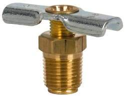 Eaton - Steel External Seat Drain Cock & Shutoff Valve - 1/8 Thread, 150 Max psi - All Tool & Supply