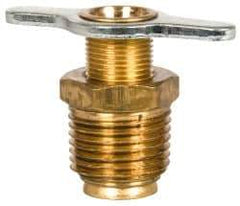 Eaton - Steel External Seat Drain Cock & Shutoff Valve - 1/2 Thread, 150 Max psi - All Tool & Supply