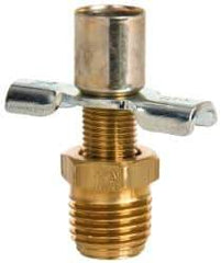 Eaton - Steel External Seat Drain Cock & Shutoff Valve - 1/4 Thread, 150 Max psi - All Tool & Supply