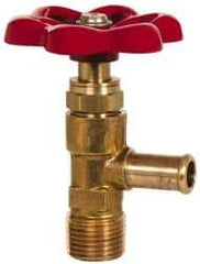 Eaton - 3/8" Pipe, Steel Shutoff Drain Cock & Shutoff Valve - 3/8 Thread, 150 Max psi - All Tool & Supply