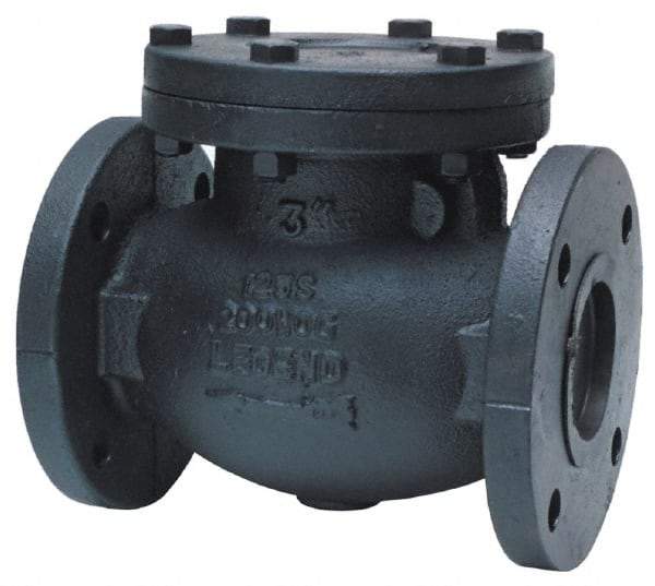 Legend Valve - 8" Cast Iron Check Valve - Inline, Flanged - All Tool & Supply