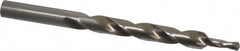 Made in USA - Letter W Body, 0.196" Step Diam, Straight Shank, High Speed Steel Subland Step Drill Bit - All Tool & Supply