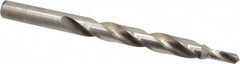 Made in USA - 1/2" Body, 0.257" Step Diam, 1/2" Diam Straight Shank, High Speed Steel Subland Step Drill Bit - All Tool & Supply