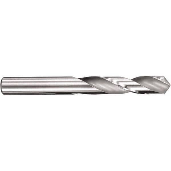 SGS - 6.3mm 145° Spiral Flute Solid Carbide Screw Machine Drill Bit - All Tool & Supply