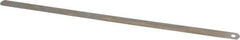 Precision Brand - 0.01 Inch Thick x 1/2 Inch Wide x 12 Inch Leaf Length, Parallel Feeler Gage - High Carbon Steel - All Tool & Supply