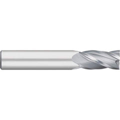 Titan USA - Square End Mills; Mill Diameter (Inch): 5/16 ; Mill Diameter (Decimal Inch): 0.3125 ; Number of Flutes: 4 ; Length of Cut (Inch): 13/16 ; Length of Cut (Decimal Inch): 0.8125 ; Material: Solid Carbide - Exact Industrial Supply