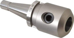 Accupro - NMTB30 Taper Shank 1" Hole End Mill Holder/Adapter - 2-3/8" Nose Diam, 68.32mm Projection, 1/2-13 Drawbar, Through-Spindle Coolant - Exact Industrial Supply