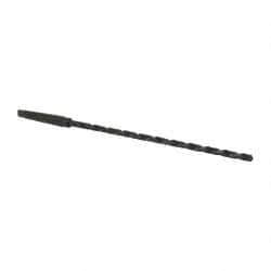 Interstate - 9/32", 1MT 118° Point High Speed Steel Taper Shank Drill Bit - Oxide Finish, 8" Flute Length, 12" OAL, Spiral Flute, Series 502 - All Tool & Supply