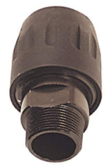 Transair - 1/2 Male NPT, 7/8" ID, Air Hose Male Connector - 232 Max psi, 2-3/4" Long, Plastic - All Tool & Supply