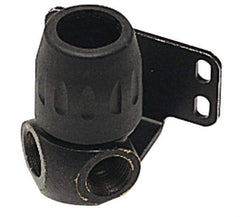 Transair - 1/2 & 1/4 Female NPT, 7/8" ID, Air Hose 90° Two Port Wall Bracket - 232 Max psi, 3-3/16" Long, Plastic - All Tool & Supply