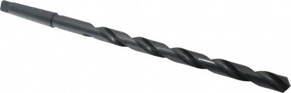 Interstate - 27/32", 3MT 118° Point High Speed Steel Taper Shank Drill Bit - All Tool & Supply