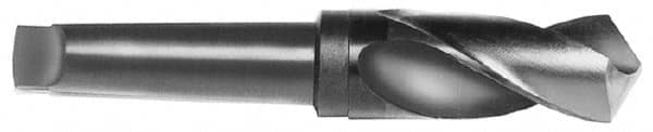 Interstate - 3", 4MT 118° Point High Speed Steel Taper Shank Drill Bit - All Tool & Supply