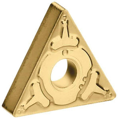 Tungaloy - TNMG433 TM Grade AH120 Carbide Turning Insert - TiAlN Finish, 60° Triangle, 1/2" Inscr Circle, 3/16" Thick, 3/64" Corner Radius - All Tool & Supply