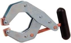 Made in USA - 700 Lb, 2-1/2" Max Opening, 2" Open Throat Depth, Cantilever Clamp - High Tensile Steel Jaw, T-Handle - All Tool & Supply