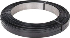 Made in USA - 2,478' Long x 5/8" Wide, Oscillated Coil Steel Strapping - 1,460 Lb Capacity, 0.02" Thick - All Tool & Supply