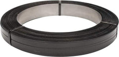 Made in USA - 1,334' Long x 3/4" Wide, Oscillated Coil Steel Strapping - 3,250 Lb Capacity, 0.031" Thick - All Tool & Supply