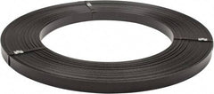 Made in USA - 851' Long x 1-1/4" Wide, Ribbon Wound Coil Steel Strapping - 5,250 Lb Capacity, 0.029" Thick - All Tool & Supply