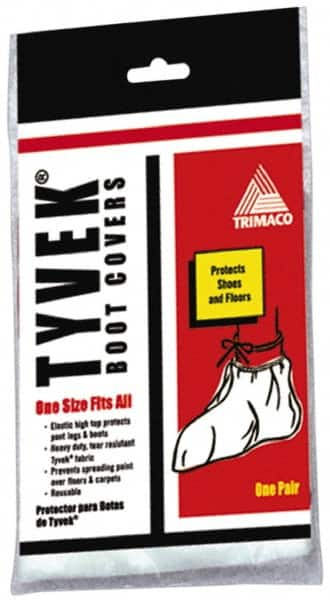 TRIMACO - Size Universal Tyvek Boot Cover - Exact Industrial Supply