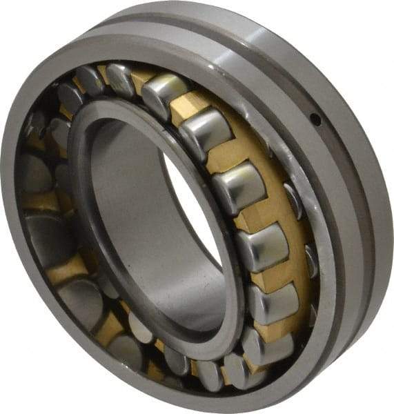 Value Collection - 1.9685" Bore Diam, 18,200 Lbs. Dynamic Capacity, Straight Spherical Roller Bearing - 3.5433" Outside Diam, 21,800 Lbs. Static Capacity, 0.9055" Thick - All Tool & Supply