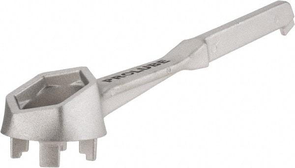 Value Collection - 10-1/2" Long Non-Sparking Aluminum Drum Plug Wrench - For Use with 2" and 3/4" Bungs - All Tool & Supply