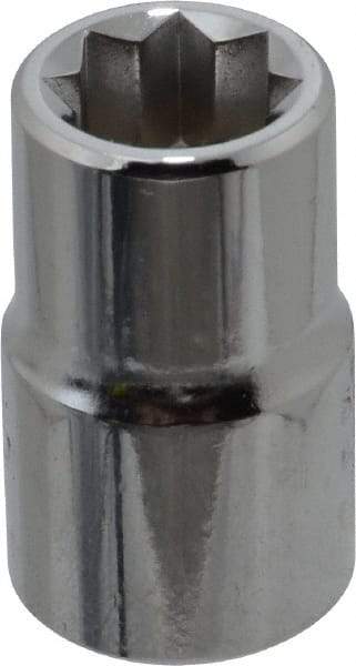 Proto - 7/16", 1/2" Drive, Standard Hand Socket - 8 Points, 1-7/16" OAL, Alloy Steel, Chrome Finish - All Tool & Supply