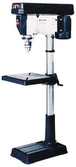 Jet - 16-1/2" Swing, Step Pulley Drill Press - 16 Speed, 3/4 hp, Single Phase - All Tool & Supply