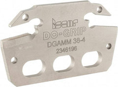 Iscar - Right Hand, 0.157 Inch Insert Width, Indexable Cutoff and Grooving Support Blade - DGAMM38-4 BLADE - All Tool & Supply