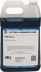 Master Fluid Solutions - Trim SOL, 1 Gal Bottle Cutting & Grinding Fluid - Water Soluble, For Grinding, Turning - All Tool & Supply