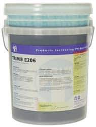 Master Fluid Solutions - Trim E206, 1 Gal & 5 Gal Bottle/Pail Cutting & Cleaning Fluid - Water Soluble - All Tool & Supply