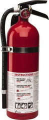 Kidde - 5 Lb, 3-A:40-B:C Rated, Dry Chemical Fire Extinguisher - 4-1/2" Diam x 16.07" High, 195 psi, 18' Discharge in 15 sec, Rechargeable, Seamless Aluminum Cylinder - All Tool & Supply