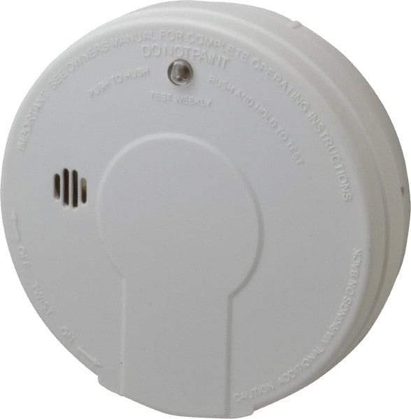 Kidde - 5 Inch Diameter, Smoke Alarm - 85 dB Decibel Rating, 9V Battery Included, Tamper Resistant - All Tool & Supply