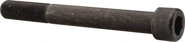 Value Collection - 5/8-18 UNF Hex Socket Drive, Socket Cap Screw - Alloy Steel, Black Oxide Finish, Partially Threaded, 5-1/2" Length Under Head - All Tool & Supply