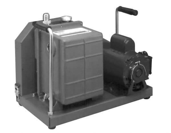 Welch Vacuum - 1/2 hp Rotary Vane Vaccum Pump - 115/230 Volts, 5.6 CFM, 20" Long x 12" Wide x 15" High - All Tool & Supply