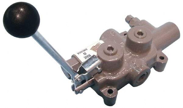 Prince - 20 GPM 3/4 Inlet Cast Iron Hydraulic Control Valve - 4-1/4" Wide x 12-1/4" Long - All Tool & Supply