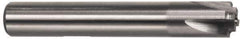 Interstate - 7/8" Radius, 2-1/2" Mill Diam, 4 Flute High Speed Steel Corner Rounding End Mill - Single End, Uncoated, 4-1/2" OAL, 3/4" Shank Diam - All Tool & Supply