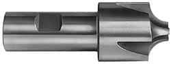 Hertel - 5/16" Radius, 1-1/8" Mill Diam, 4 Flute Cobalt Corner Rounding End Mill - Single End, Uncoated, 3-1/2" OAL, 7/8" Shank Diam - All Tool & Supply