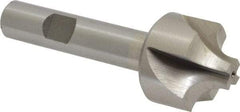 Interstate - 5/16" Radius, 1-1/8" Mill Diam, 4 Flute Cobalt Corner Rounding End Mill - Single End, Uncoated, 3-1/4" OAL, 1/2" Shank Diam - All Tool & Supply