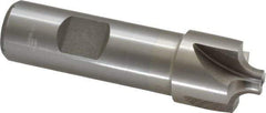 Interstate - 13/64" Radius, 7/8" Mill Diam, 4 Flute Cobalt Corner Rounding End Mill - Single End, Uncoated, 3-1/8" OAL, 3/4" Shank Diam - All Tool & Supply