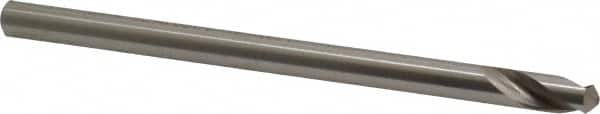 Interstate - 1/4" Body Diam, 120°, 4" OAL, High Speed Steel Spotting Drill - All Tool & Supply