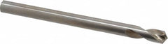 Interstate - 3/8" Body Diam, 120°, 5" OAL, High Speed Steel Spotting Drill - All Tool & Supply