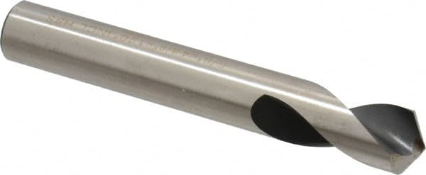 Interstate - 5/8" Body Diam, 120°, 4-3/8" OAL, High Speed Steel Spotting Drill - All Tool & Supply