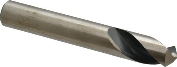 Interstate - 3/4" Body Diam, 120°, 5" OAL, High Speed Steel Spotting Drill - All Tool & Supply