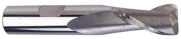 SGS - 5/8" Diam 2 Flute Solid Carbide 0.015" Corner Radius End Mill - All Tool & Supply