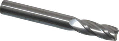 SGS - 5/16", 4 Flute, Single End, Solid Carbide, 0.02" Corner Radius End Mill - 2-1/2" OAL, 30° Helix, Right Hand Flute, 13/16" LOC, Right Hand Cut - All Tool & Supply