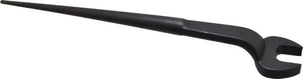 Proto - 1-1/4" Standard Spud Handle Open End Wrench - 19-1/2" OAL, Single End, Black Finish - All Tool & Supply