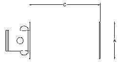 Parlec - PC6 Modular Connection, 2.5 Inch Diameter, Tool Holder Blank - 9 Inch Projection Gage Line to Nose End - Exact Industrial Supply