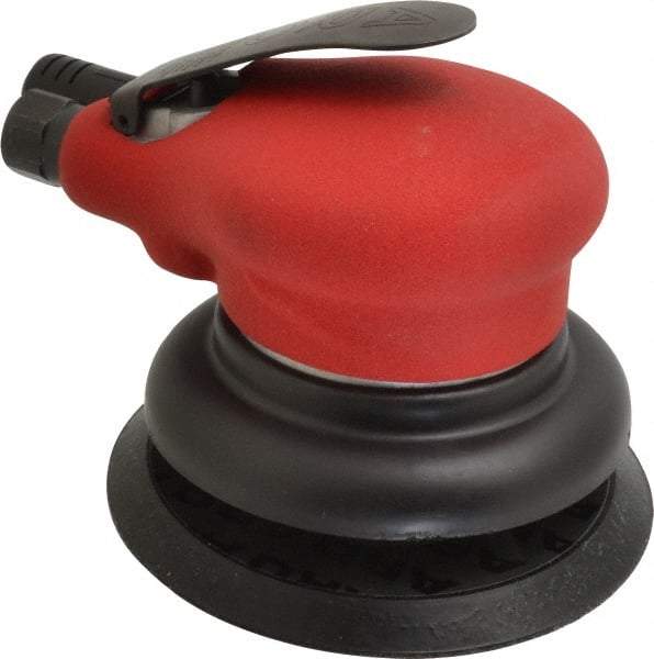 Ingersoll-Rand - 10,000 OPM, 18.5 CFM Air Consumption, Palm Air Orbital Sander - Round Pad, 1/4 NPT Inlet - All Tool & Supply