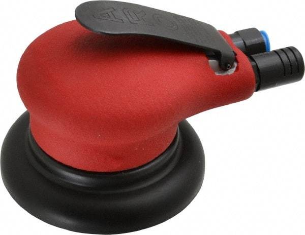 Ingersoll-Rand - 10,000 OPM, 18.5 CFM Air Consumption, Palm Air Orbital Sander - Round Pad, 1/4 NPT Inlet - All Tool & Supply