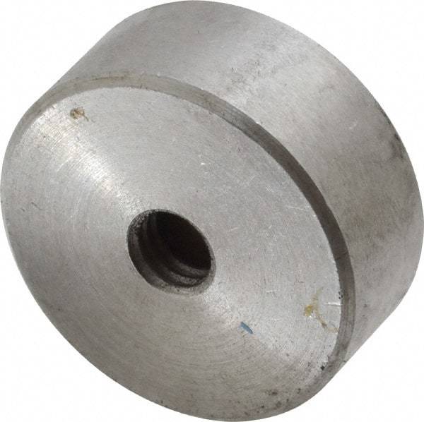 Mag-Mate - 5/16-18 Thread, 1-1/4" Diam, 1/2" High, 68 Lb Average Pull Force, Neodymium Rare Earth Pot Magnet - 0.15" Deep Tapped Hole, Steel Pot, Uninsulated - All Tool & Supply